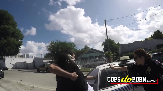 Domestic dispute leads criminal to get his cock sucked and ridden