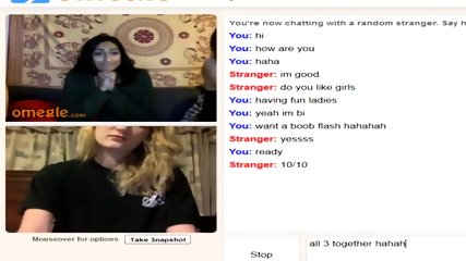 omegle, big boobs, small tits, blonde