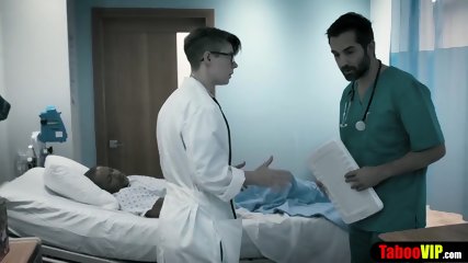 Pervy Doc Gives Patient A Sponge Bath And Vaginal Probe