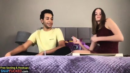 Teen Receives Black Cock S Semen