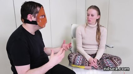 Foxy Teenie Is Brought In Anal Loony Bin For Awkward Treatment