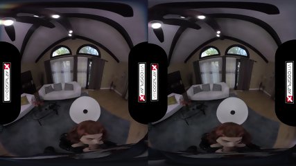 Couple, Oral Sex, redhead, Virtual Reality