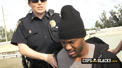 Black Dude Arrested And Sucked By TWO Cops At Once