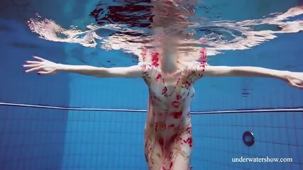 swimming, Croatian, amateur, small tits