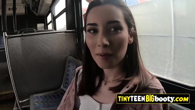 Aria lee petite small titted teen babe like rough sex in her school skirt
