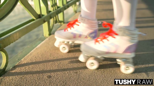 TUSHYRAW College Student Takes A Mega-cock In The Ass!