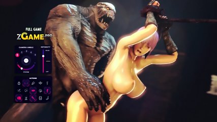 Hot 3D Cuckold Bitch Takes On Monster BBCs