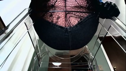 POV Of A Dominant Female In Fishnets Sitting Over Your Face