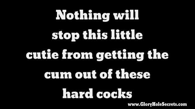 Gloryhole Secrets Liliana Gives Blowjobs To Strangers At A Gloryhole And Swallows Cum