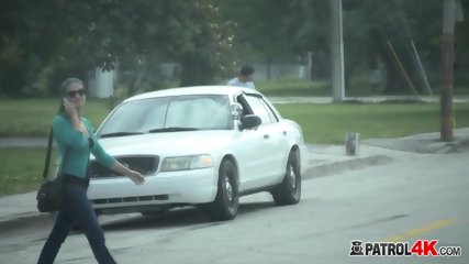 Horny Milfs Dressed As Police Officers Enjoy Getting Into The Hood Looking For Black Dudes To Fuck.