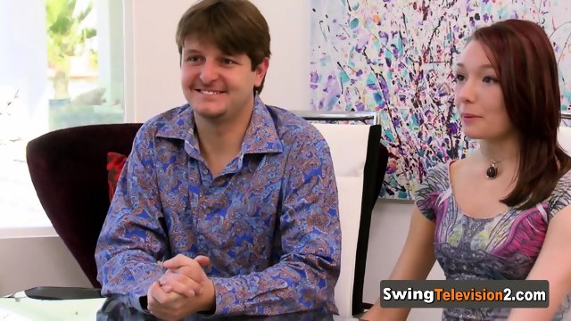 Couples are horny and craving for more sex during this hot swinger orgy.