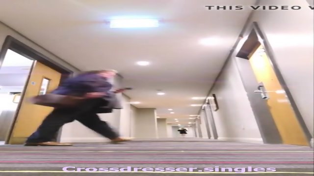 Caught Crossdressing in a Hotel