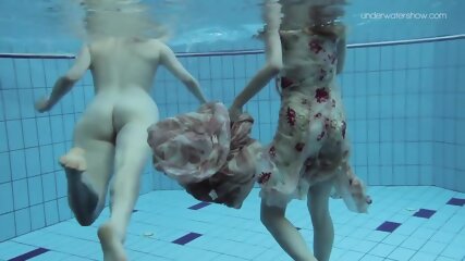 bikini, girl, solo, underwater
