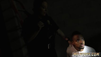 black, cop, Milf Latina, blowjob