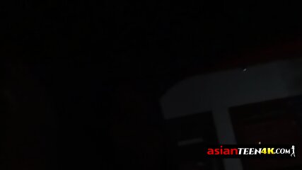 POV Sex With A Petite Asian Teen And A Horny Backpacker.