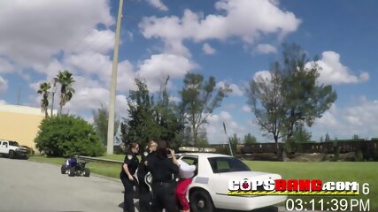 Two MILFs Are Arresting Every Black Stud They See With A Big Cock In Hand.