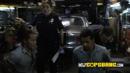 These Busty MILFs Are Ready To Have Fun With This Nasty Black Criminal!