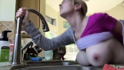 homemade, webcam, big tits, blonde