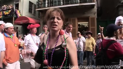 Hotel Room Referee And Mardi Gras Flashers.mp4
