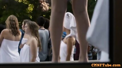 prank Naked in public