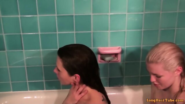 Ella Washing my hair so sensual