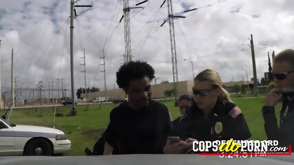 The MILF Patrol Will Fuck Hard With This Black Criminal After Arrest Him.