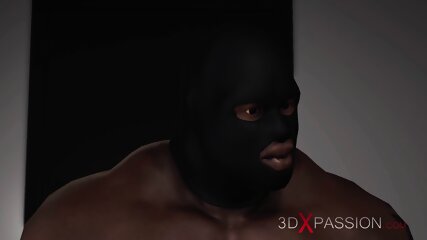 3d animated porn, reverse cowgirl, interracial, 3DXPassion