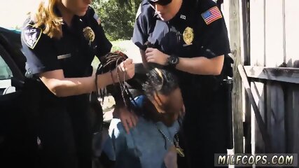 police, facial, shaved, blowjob