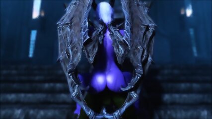 3d fantasy anal, latina, big tits, Animation blowjob
