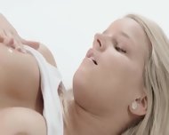 Blonde Angel Enjoying Self Orgasm