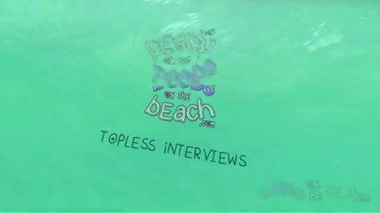 Topless Interview When Simon The Perv Met Stephanie The Australian Stripper On The Nudist Beach