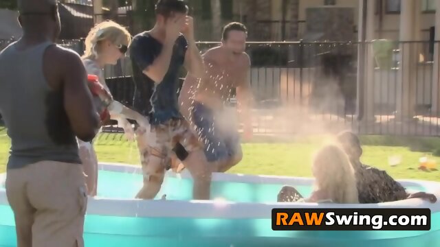 Sensual vibes between these amateur swingers and their new sex partners.