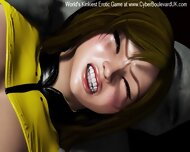 3D Animation - Big Boob Blonde gets rough fucking from Monsters - Part 2