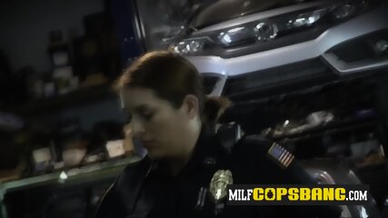 These MILF Cops Are Craving A Huge Black Dick Inside Their Pussies Right Now!