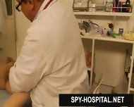Doctor Recording Gyno Ambulance