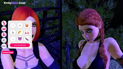 3D Animation blowjob, hard anal sex, daemon orgy, group sex