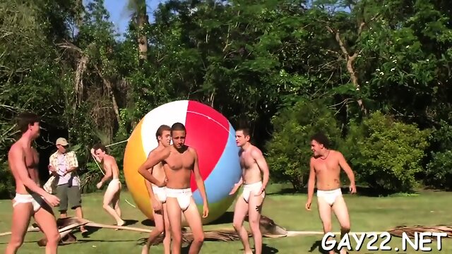 Straight guys getting hazed