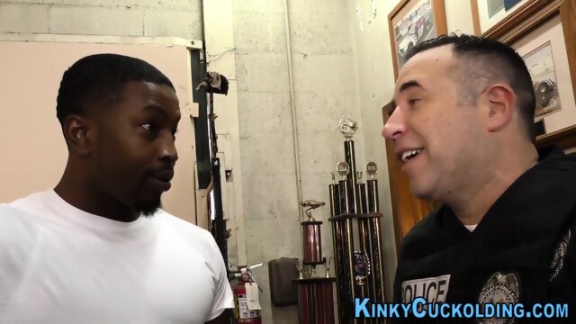 cuckolder mouth jizzed big cock