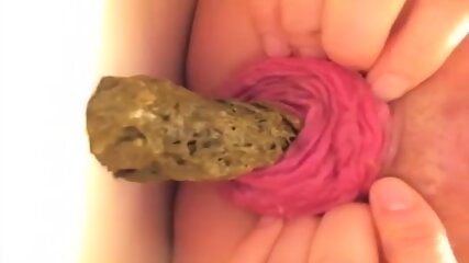 prolapsed anus, amateur, scat, homemade