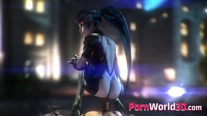Overwatch Widowmaker With Gorgeous Body Gets Fucks And Creampied