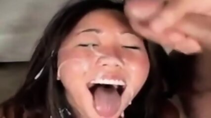 Puta Asiática Doble Corrida Facial