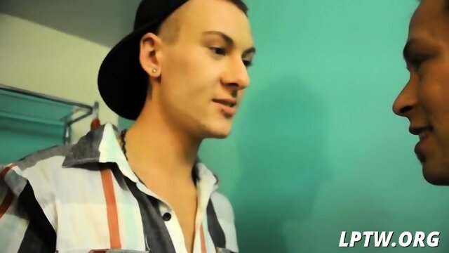 Sexy young twink enjoys fetish fuck