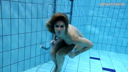 swimming, straight, poolside, nude