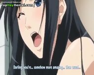 Hentai busty wife gets fucked when husband is not at home