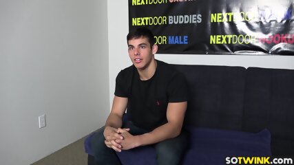 Fresh And Young Toby Reed Jerks Off His Big Hard Dick On Camera
