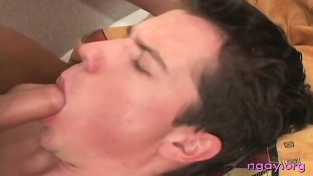 Gay slut loves the taste of cock