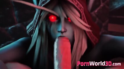 pornworld3d, compilation, huge butt, thigh job
