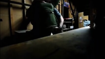 Good Time In The Workshop With Amateur Cum Eater.mp4