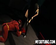 Hot 3d Cartoon Brunette Has Her Pussy Licked And Fucked