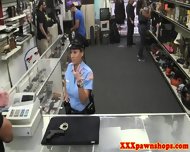 Real Latina Pawnshop Police Amateur Fucked